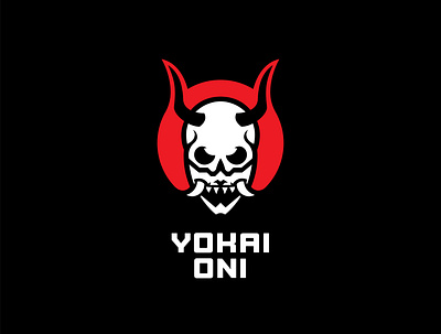 Yokai Oni adobe illustrator adobe photoshop anime branding clothing graphic design icon japanese logo