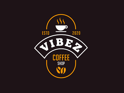 Vibes Coffee Shop adobe illustrator adobe photoshop branding coffee design graphic design illustration logo minimalist