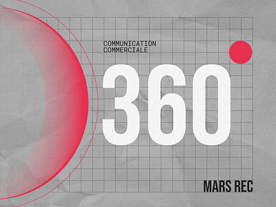 MARS REC branding design illustration poster tipography