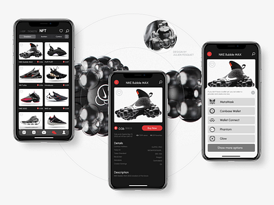 NBA App - NFT app basketball behance design nba nft sport ui ux webdesign