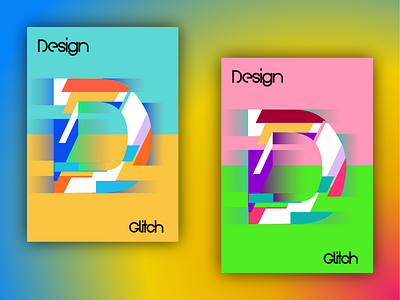 Glitchy Brochure Covers Design Pt-2 art cover branding brochure design illustration