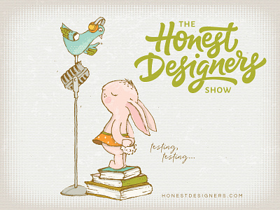 The Honest Designers Show Podcast character design graphic design illustration podcast