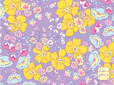 Lacey Lane pattern floral pattern illustrator pattern surface pattern