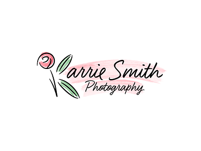 Karrie Smith Photography logo design logo logo design vector