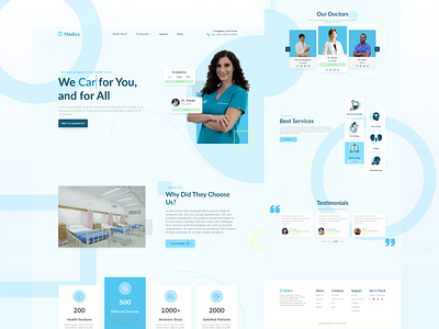 Medical Clinic - Landing Page