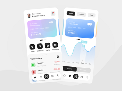 E-Wallet App | Mobile Design