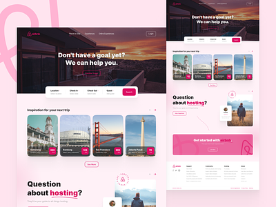 Redesign airbnb | New concept airbnb redesign ui user experience user interface ux visual design website