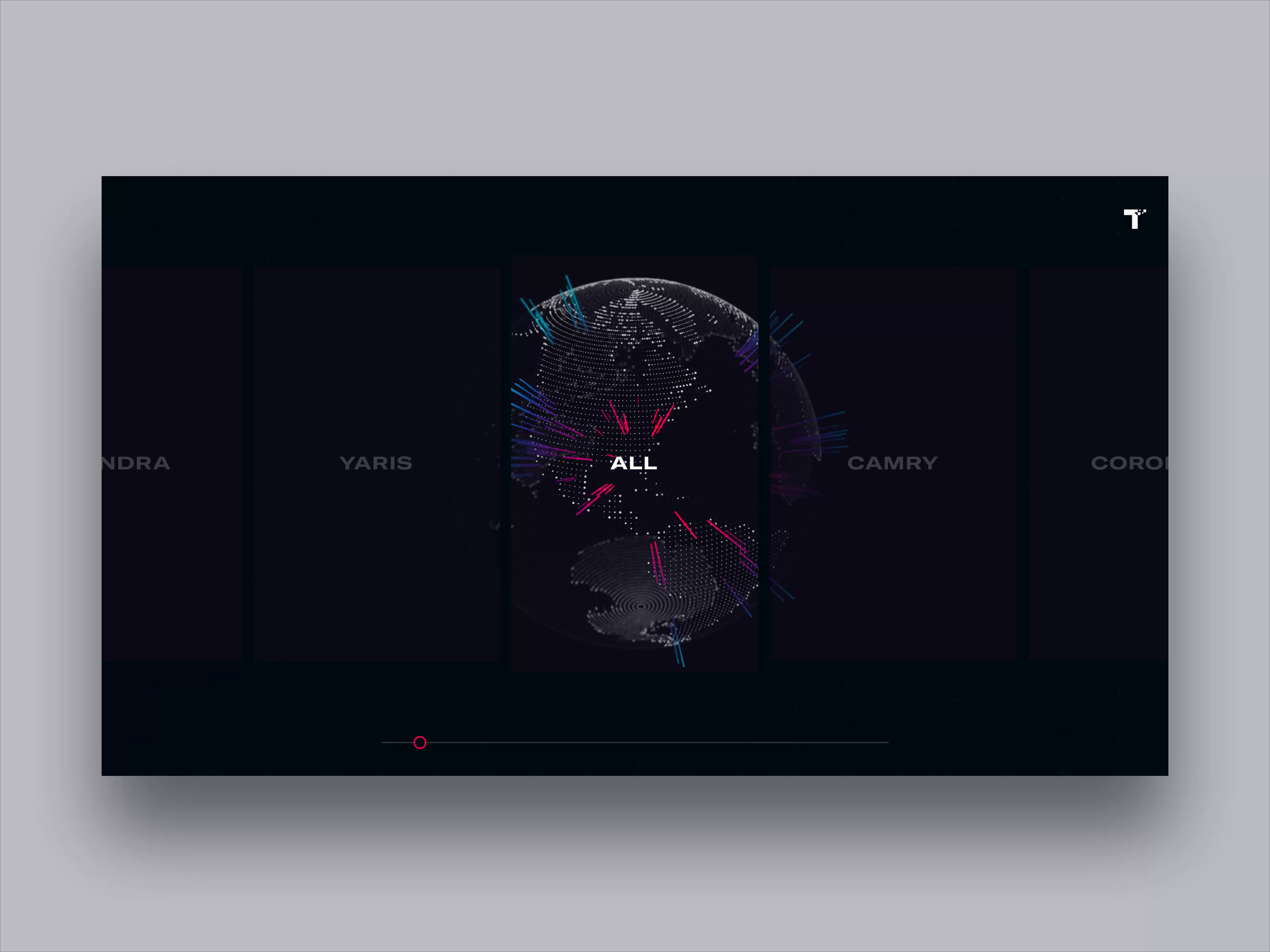 Interactive Display designs, themes 