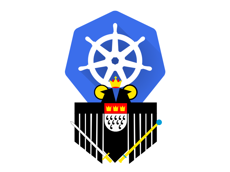 Cologne Kubernetes Meetup kubernetes branding identity germany coat of arms koeln cologne koln