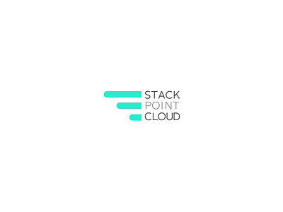 StackPointCloud Logo, Smaller Spaces containers docker identity kubernetes logo wordmark