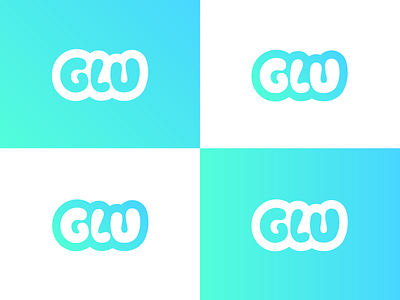 GLU Logo Concept app branding design logo mobile