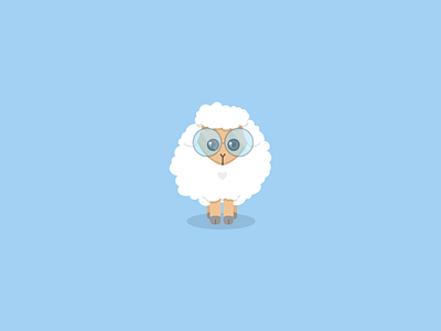 Cute Sheep character cute illustration sheep vector