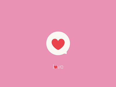 Simply Love icon illustration love vector