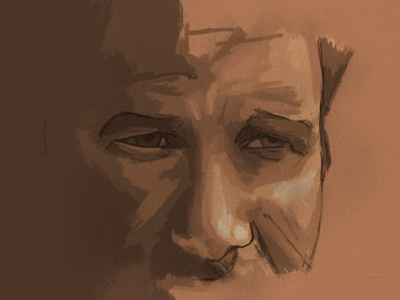 '13 Digital Sketchbook #7 face painting portrait procreate sketch sketchbook