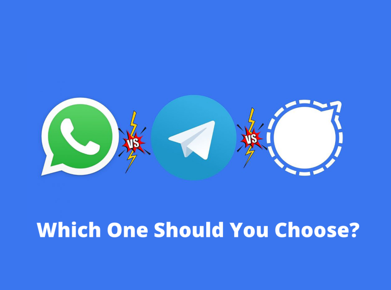 WhatsApp Vs Telegram Vs Signal By Suraj Mishra On Dribbble