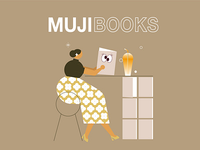 MUJI BOOKS design illustration 生活