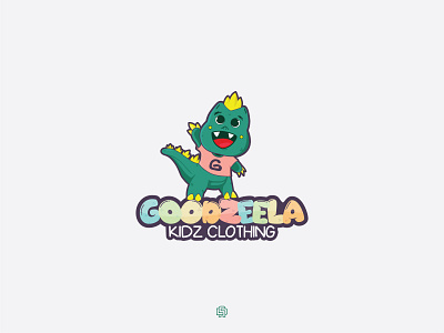 Goodzeela - Kidz Clothing brand branding fashion illustration logo logo clothing logo desain