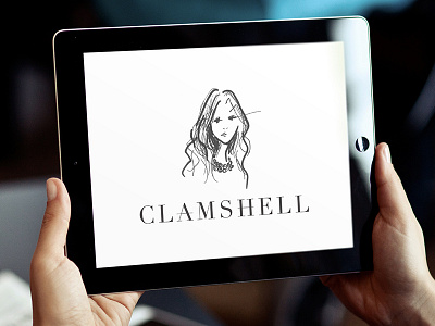 The Clamshell beyonce blog branding fashion logo sophisticated