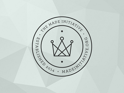 The MADE Initiative branding crown homeless kingdom logo nonprofit young