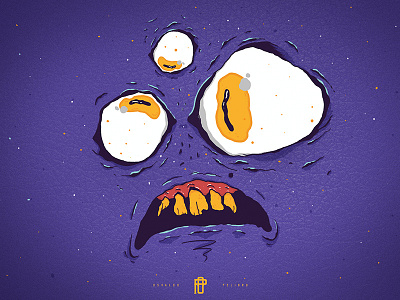 monsta! badass bully illustrator monster ullustration vector