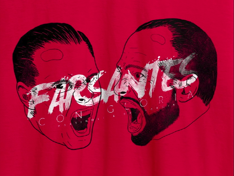 Farsantes con gloria caskarita design illustration soccer