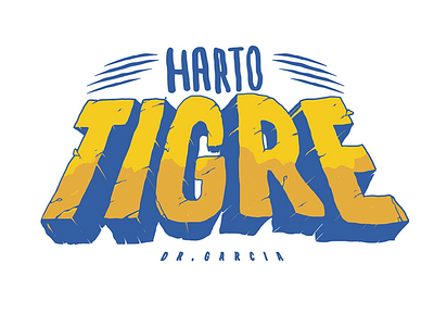 Harto Tigre caskarita design illustration soccer