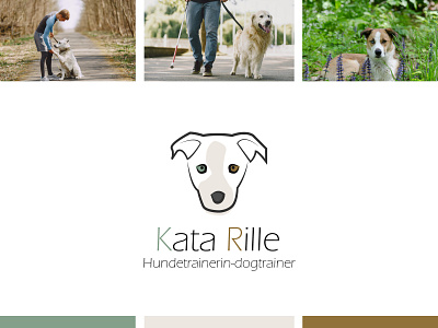 Logo for a dog trainer.