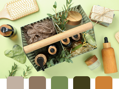 Color palette for beauty salon branding color palette design
