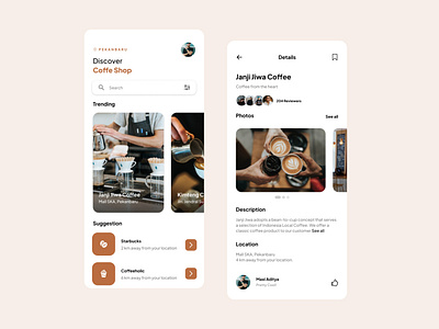 Coffee Shop Finder - Mobile App