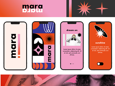 Do you have a dream? app app design branding design geometry graphic design ui ui art
