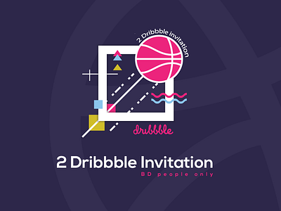 2 Dribbble Invites