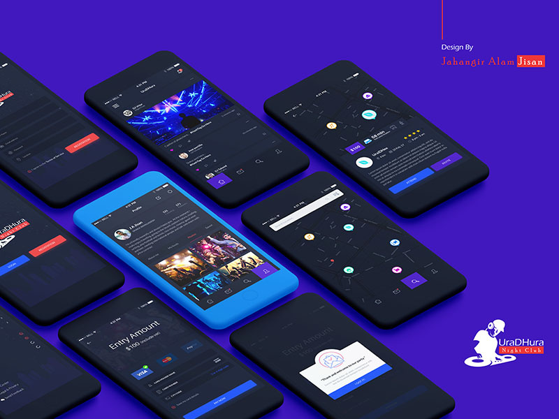 UraDhura Mobile App by Jahangir Alam Jisan on Dribbble