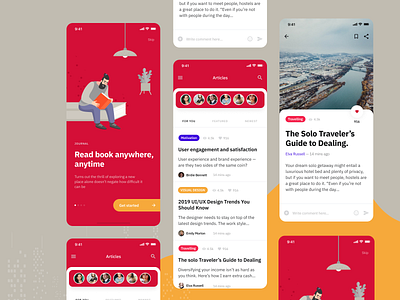 Article App Exploration - Blog Publication Concept