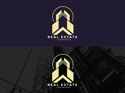 Real Estate Logo Design art branding branding design design flat graphic design illustration illustrator logo logo design branding logo design concept logo mark logodesign logotype minimal premium logo professional logo real estate logo realestate vector