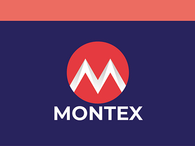 MONTEX LETTER LOGO DESIGN