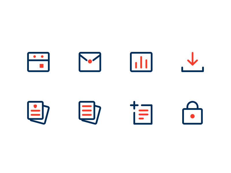 Icons by Pauline 🇺🇦 for O/M on Dribbble