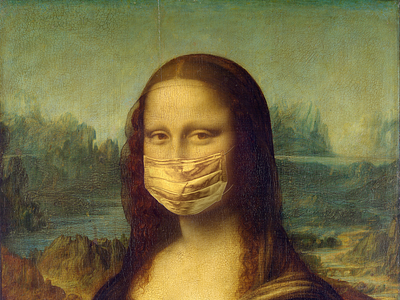 Mona lisa mask