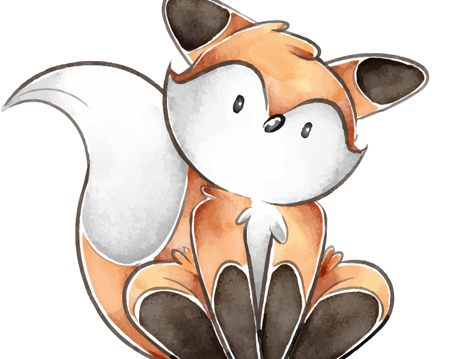 Full Size Of Drawing Easy Cute Fox Drawing Free Trans - vrogue.co