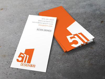 Design511 Logo + Business Card business card cape town design511 logo