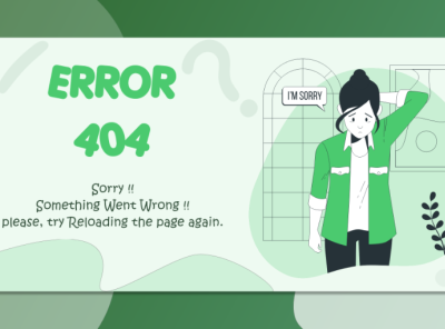 Custom Size 1 design error error 404 error message illustration ui ux vector