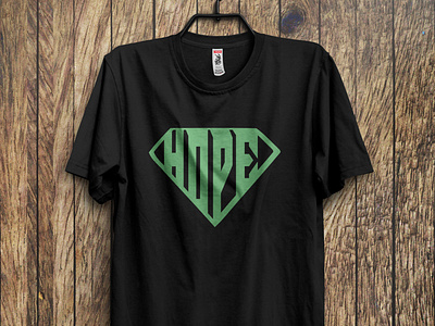 Hope tshirt design super man style tshirt