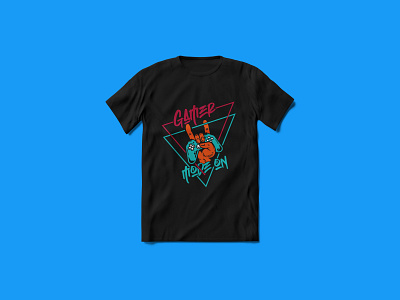 Gamer Mode On T-shirt Design