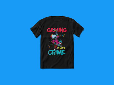 Funny Gaming T-shirt Design