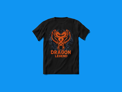 Dragon Legend T-shirt Design