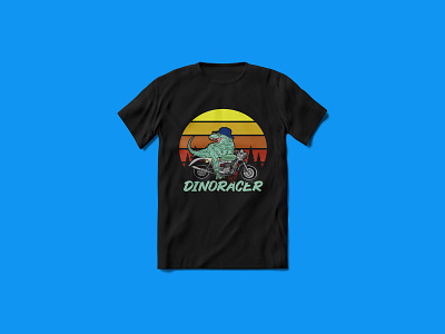 Dinoracer T-shirt Design