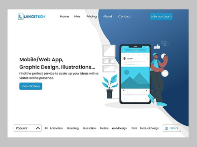 Landing Page Design