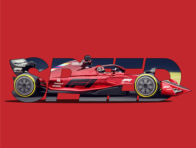 F1 SPEED adobe adobe illustrator car creative drift f1 logo race racecar racing rally speed text