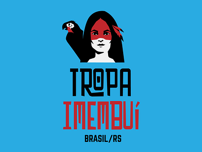 Tropa Imembuí graphic design illustration typography vector