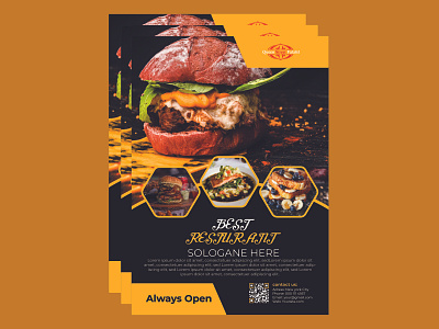 Restaurants Flyer Design bifold branding brochure brochure mockup brochure template corporate branding corporate design corporate flyer design flyer design flyer template flyers design party flyer