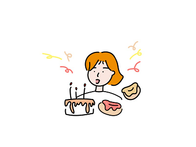 girl in food